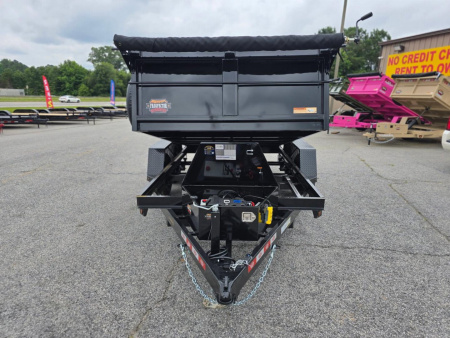 New 2026 PROSPECTOR 10K 6X12 DUMP TRAILER WITH 2' WALLS WITH ALUMINUM RAMPS