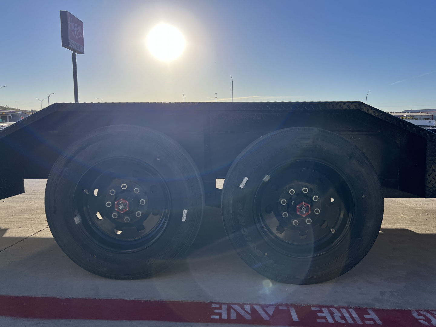 Used 2025 TOP HAT 102"x26' Equipment Trailer