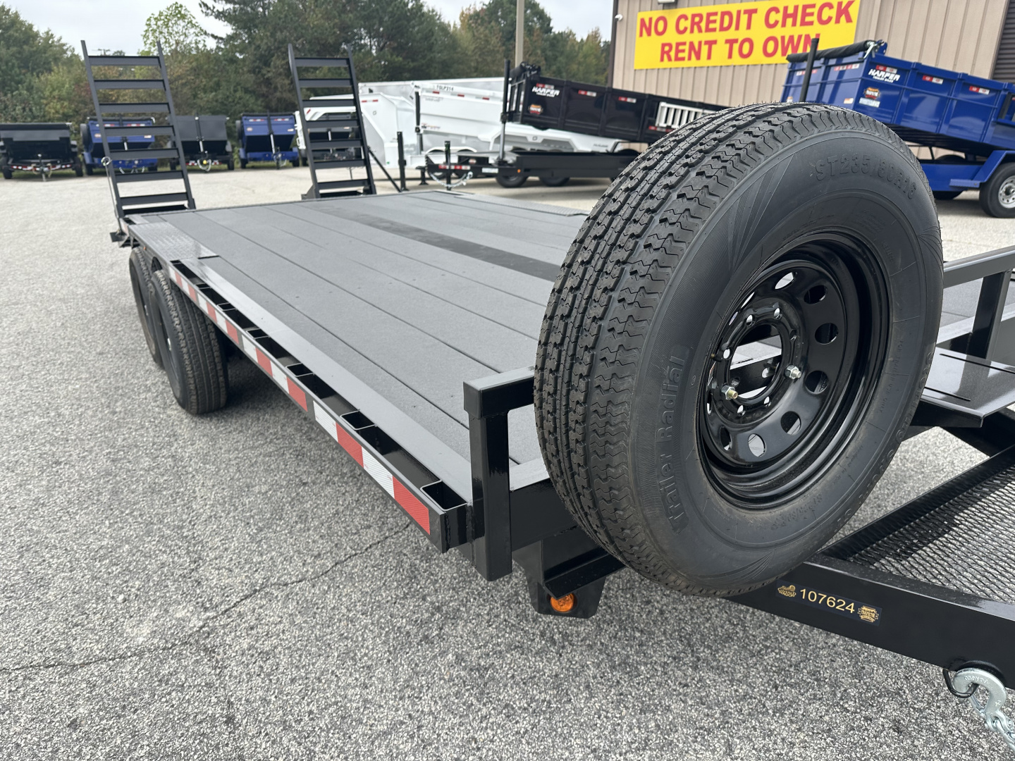 New 2026 COVERED WAGON 8.5X20 14K DECKOVER WITH COBRA LINED FLOOR