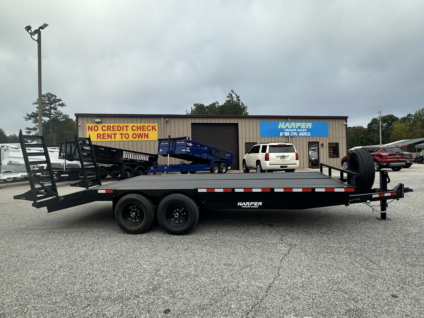 New 2026 COVERED WAGON 8.5X20 14K DECKOVER WITH COBRA LINED FLOOR