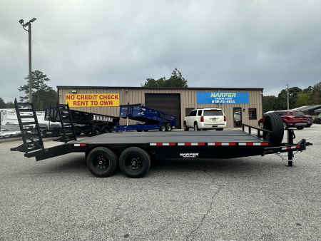 New 2026 COVERED WAGON 8.5X20 14K DECKOVER WITH COBRA LINED FLOOR