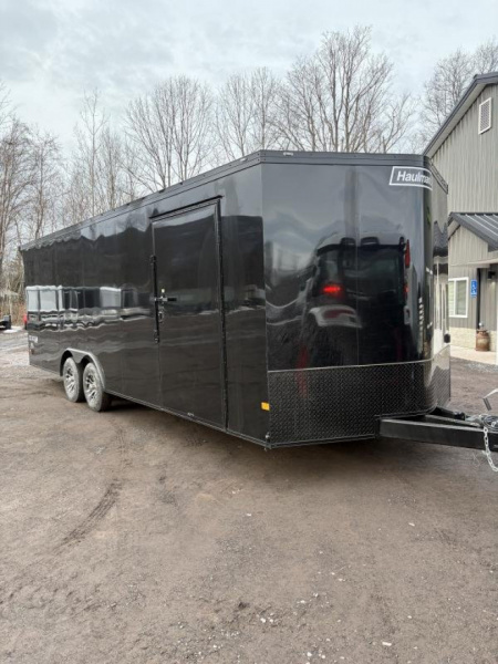 New 2025 Haulmark 8.5x24 HEAT 10K Car / Racing Trailer with Rear Spoiler