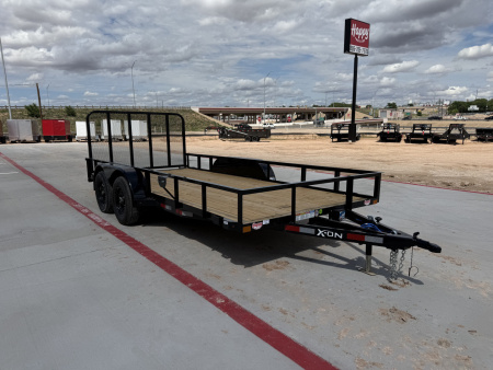 New 2026 X-On 83"x16' Tandem Axle Utility Trailer - U6