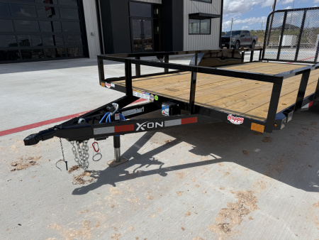 New 2026 X-On 83"x16' Tandem Axle Utility Trailer - U6