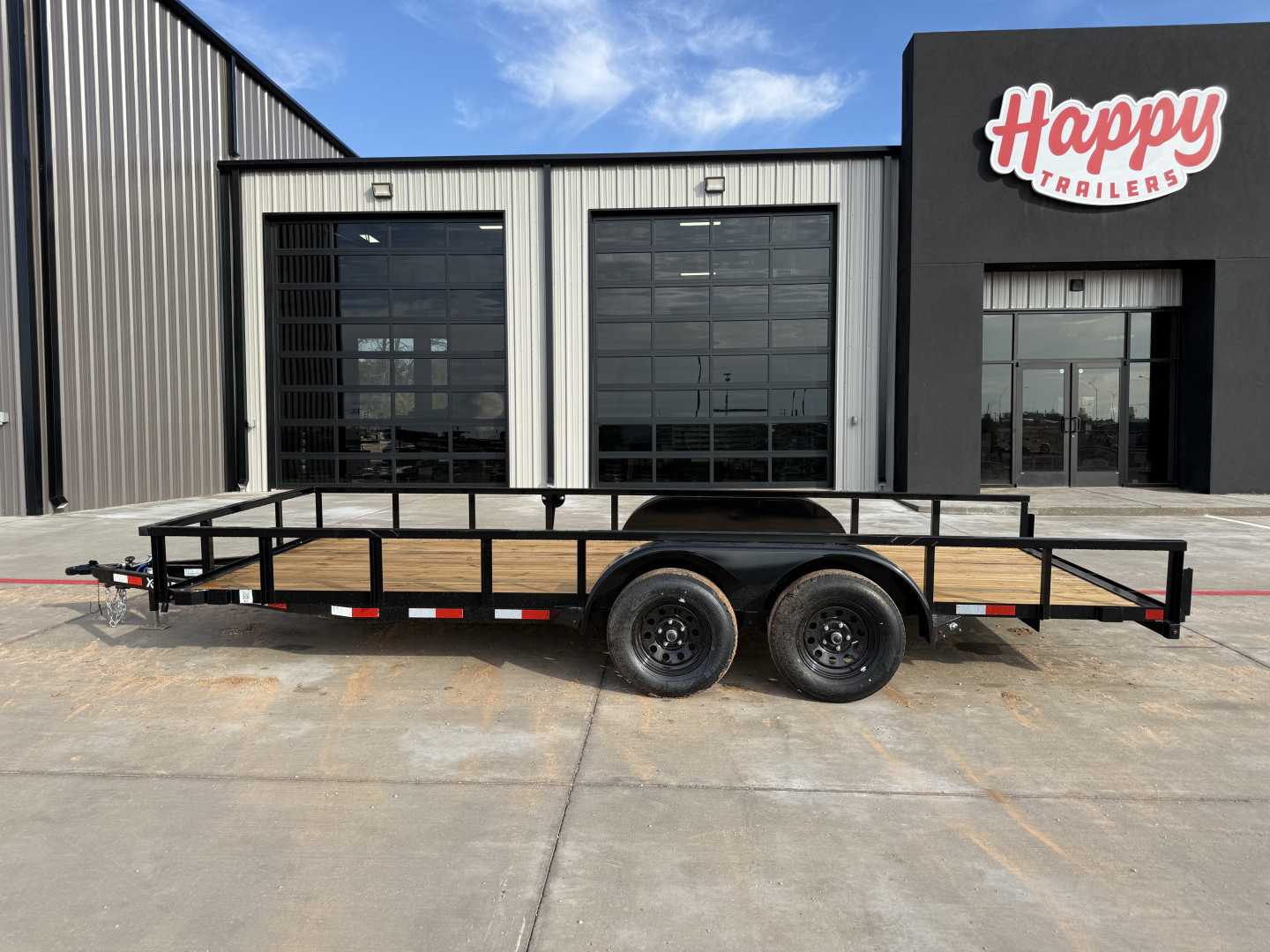 New 2026 X-On 83"x18' Tandem Axle Utility Trailer - U6