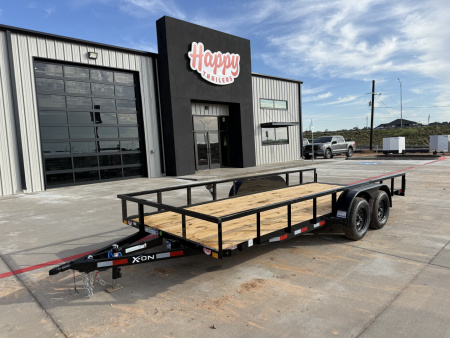 New 2026 X-On 83"x18' Tandem Axle Utility Trailer - U6