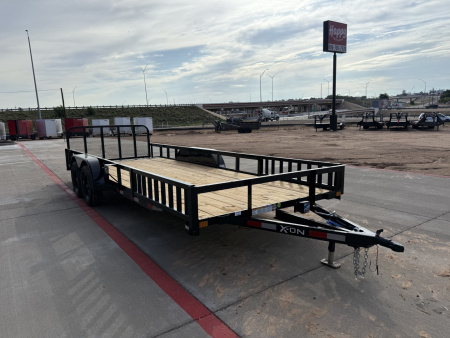 New 2026 X-On 83"x20' Tandem Axle Utility Trailer - U6