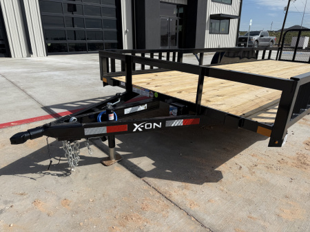 New 2026 X-On 83"x20' Tandem Axle Utility Trailer - U6