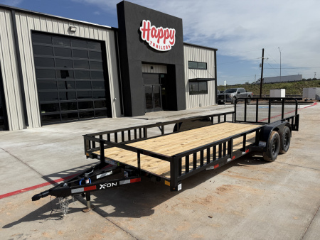 New 2026 X-On 83"x20' Tandem Axle Utility Trailer - U6