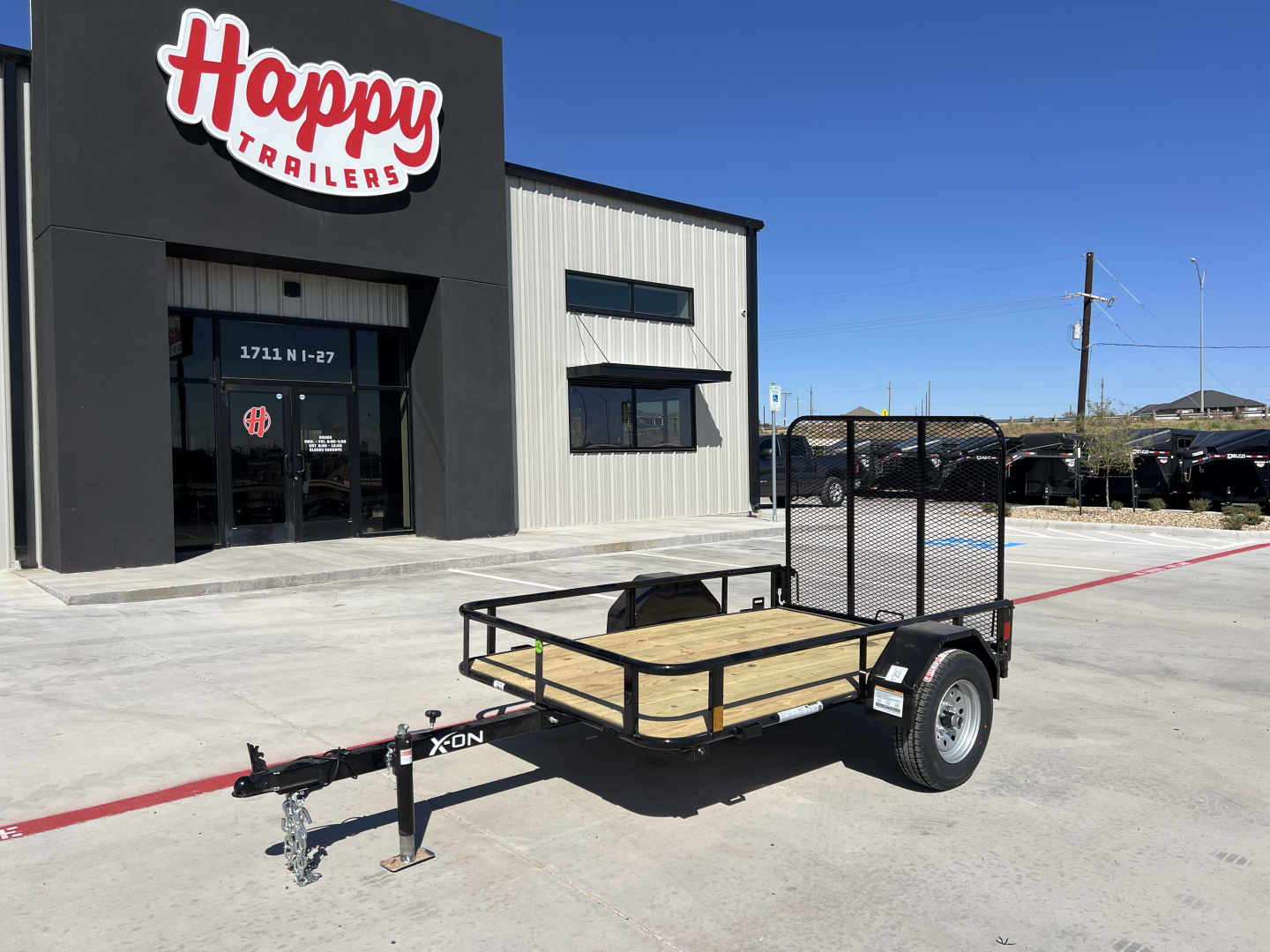 New 2026 X-On 60"x8' Pipe Top Utility – U0