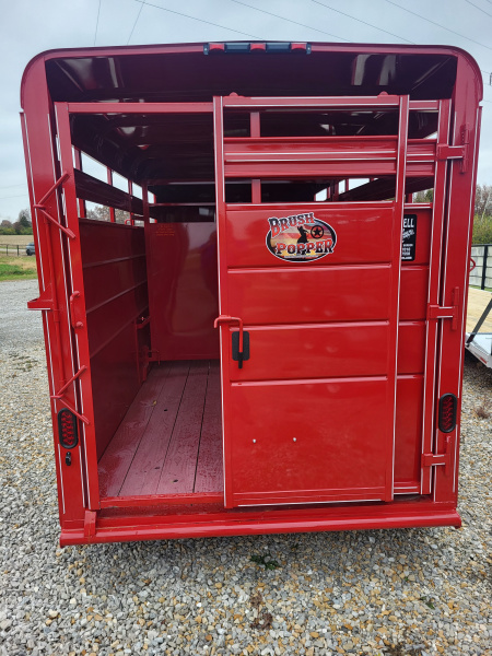 New 2026 Maxwell 16' Stock / Stock Combo Trailer