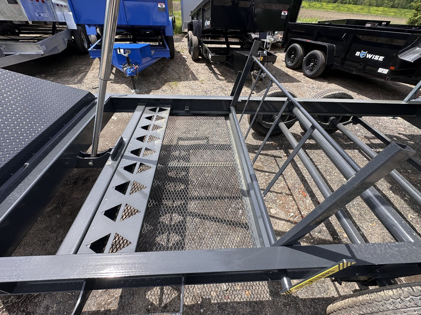 New 2026 Belmont 7x16 DLX Dump Trailer 17600GVW