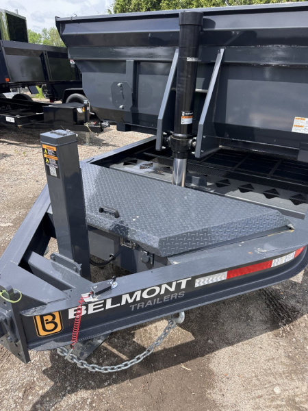 New 2026 Belmont 7x16 DLX Dump Trailer 17600GVW