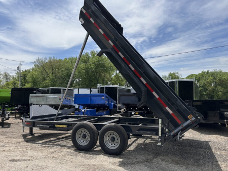 New 2026 Belmont 7x16 DLX Dump Trailer 17600GVW