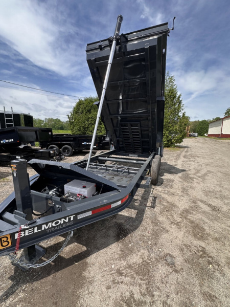 New 2026 Belmont 7x16 DLX Dump Trailer 17600GVW