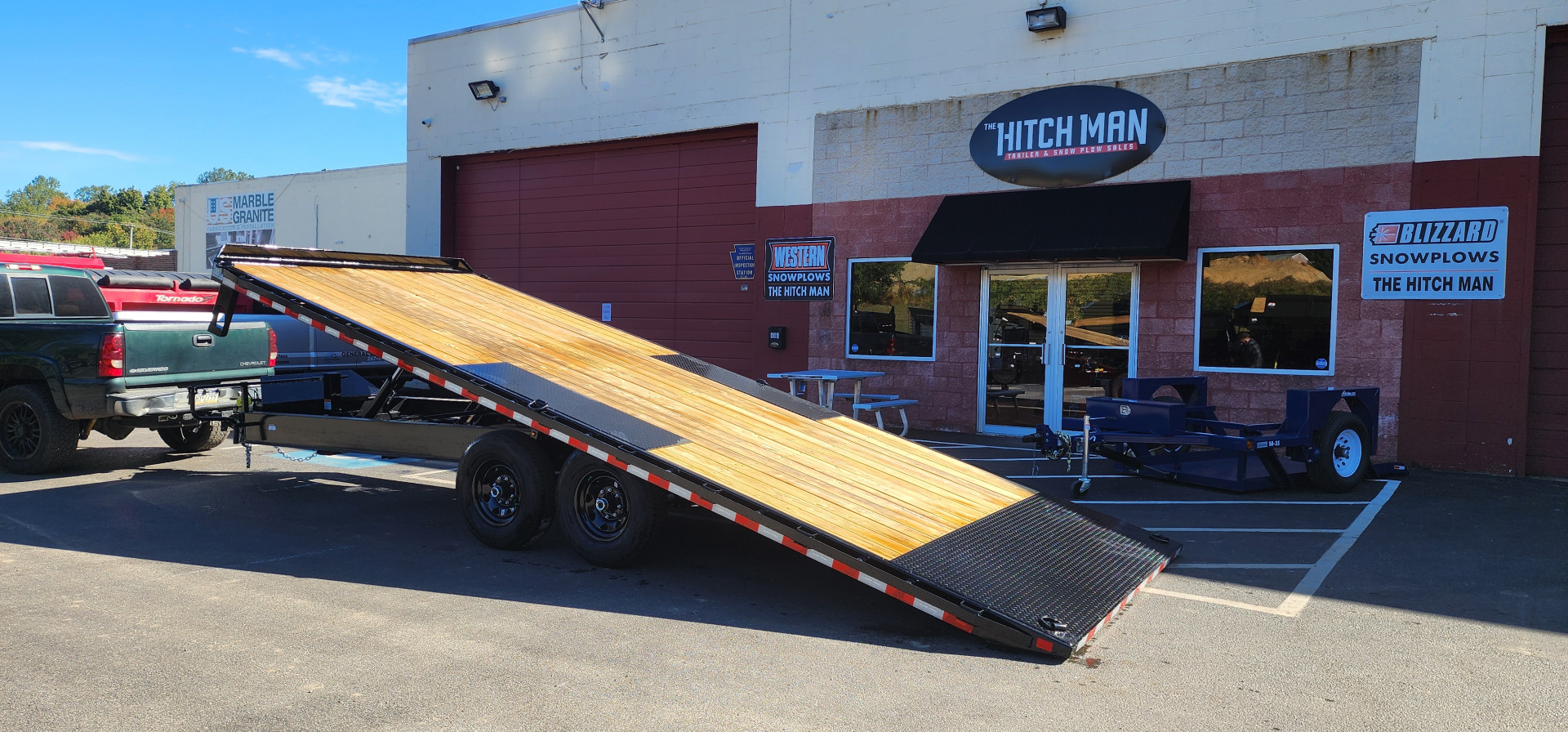 New 8.5 x 22 Sure-Trac HD Power-Tilt Deck Over Equipment Trailer 15K