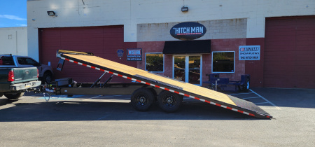 New 8.5 x 22 Sure-Trac HD Power-Tilt Deck Over Equipment Trailer 15K