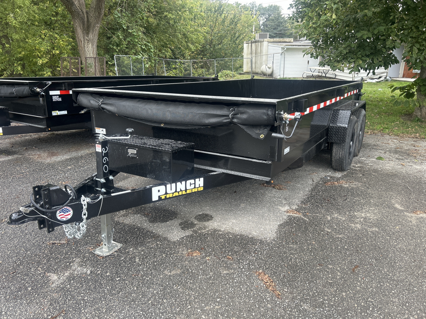 New T2637 2026 Punch 83x14 14k Dump Trailer