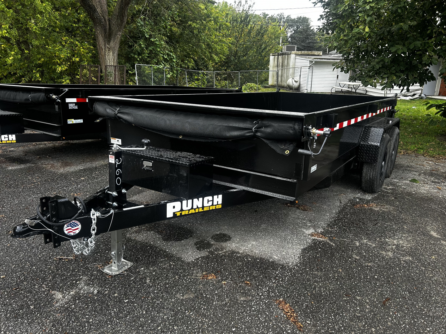 New T2637 2026 Punch 83x14 14k Dump Trailer