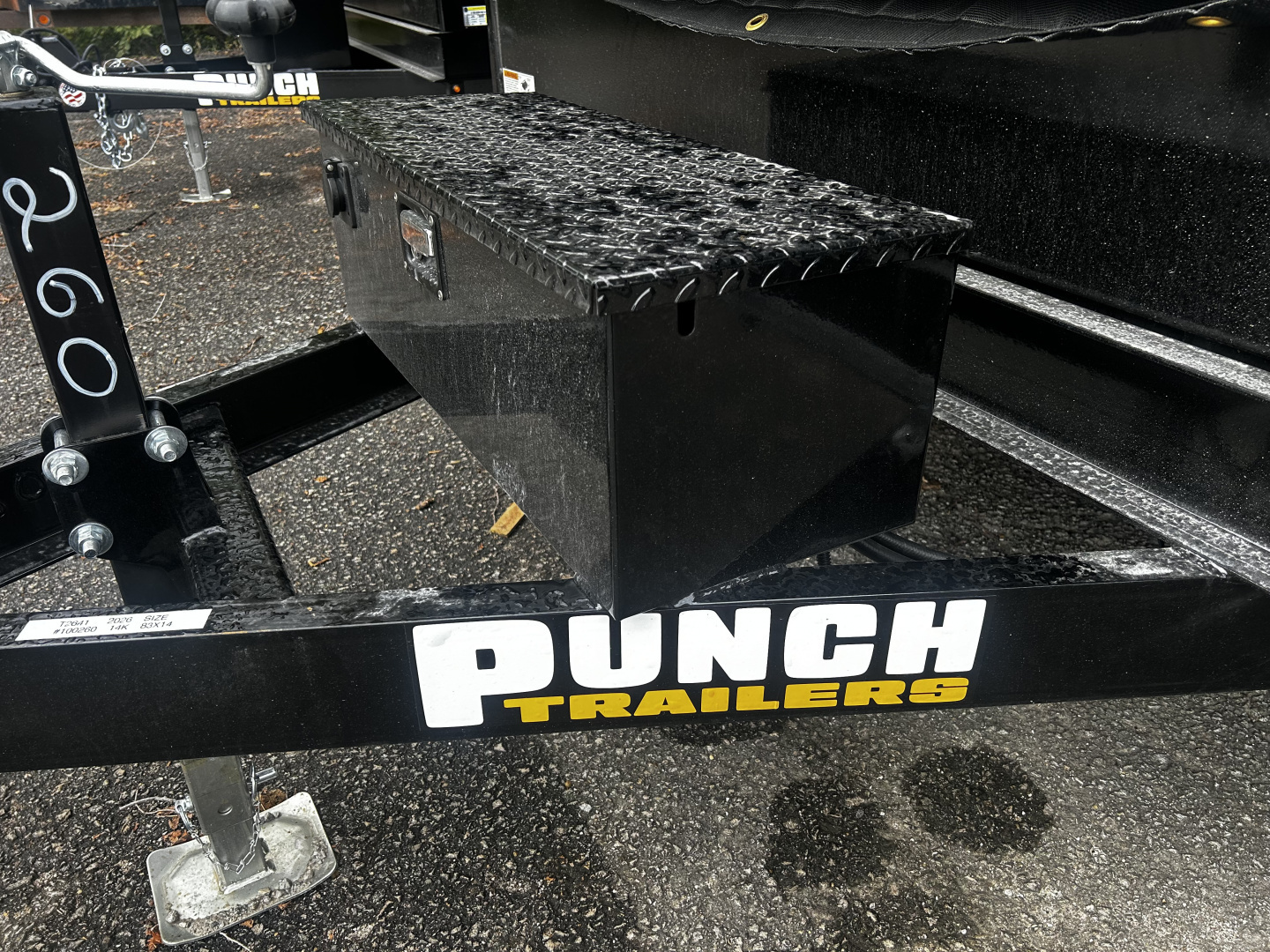New T2637 2026 Punch 83x14 14k Dump Trailer
