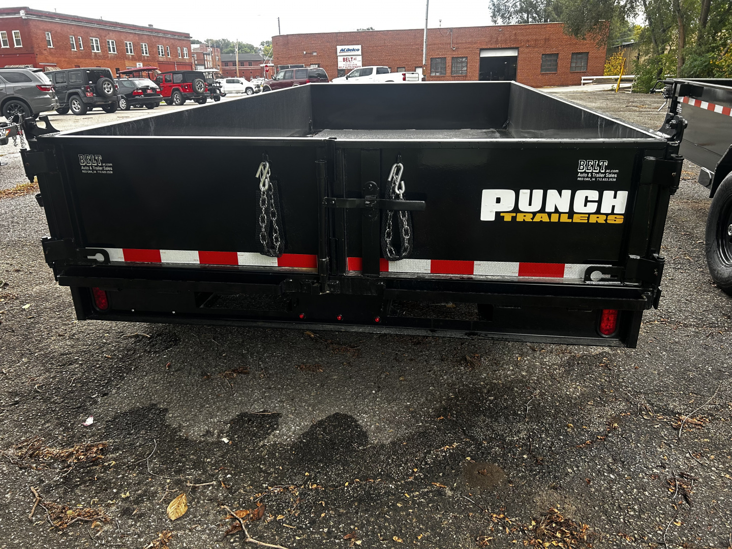 New T2637 2026 Punch 83x14 14k Dump Trailer