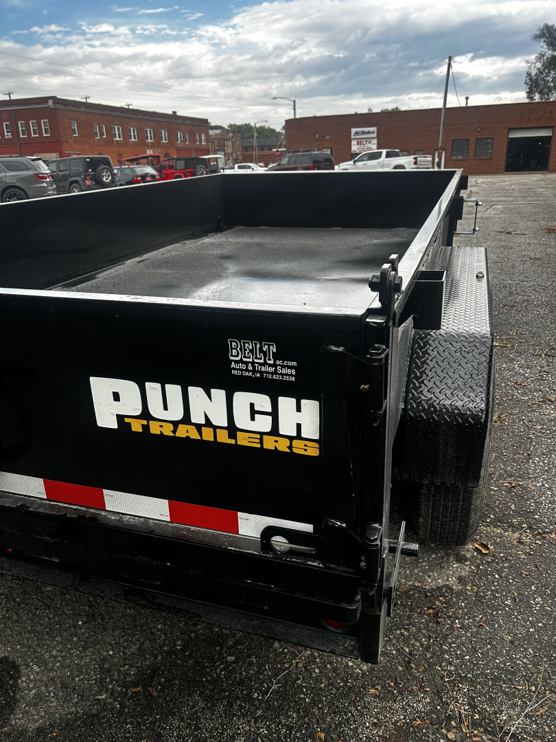 New T2637 2026 Punch 83x14 14k Dump Trailer