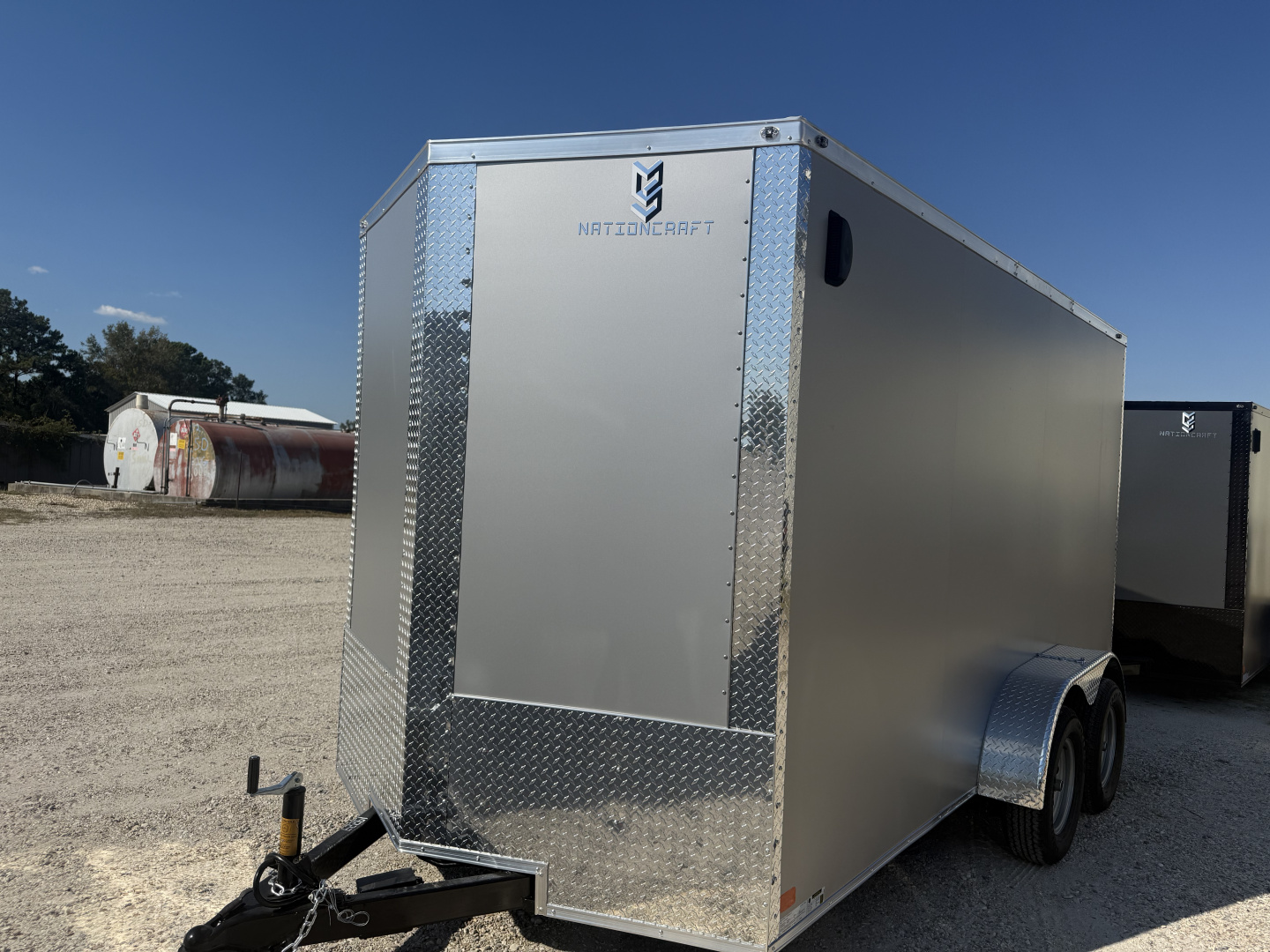 New 2026 NationCraft Trailers 7 x 14 TA POLYCORE Cargo / Enclosed ...