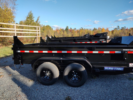 New 2026 Sure-Trac Low Profile Dump 6' x 12' (10K) Dump Trailer