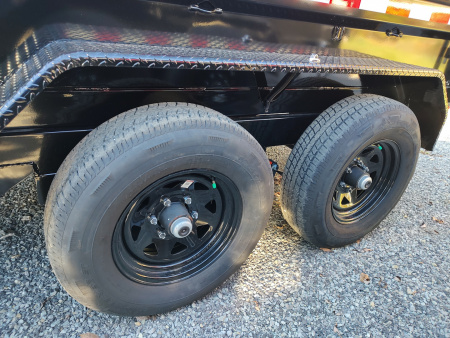 New 2026 Sure-Trac Low Profile Dump 6' x 12' (10K) Dump Trailer