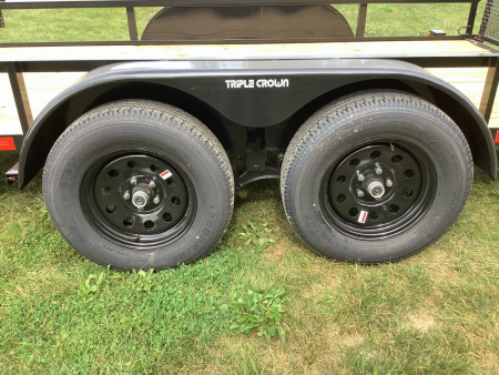 New 2026 Triple Crown Trailers 6X14TA Landscape Trailer