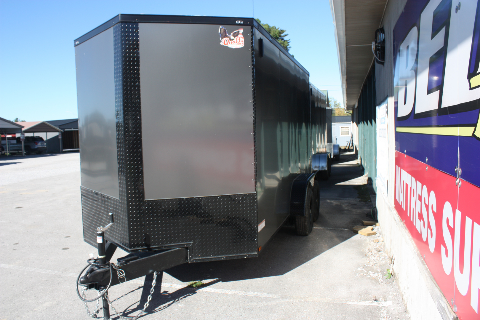 New 10K GVWR HD 7X14 5200# BRAKE AXLES 6" FRAME