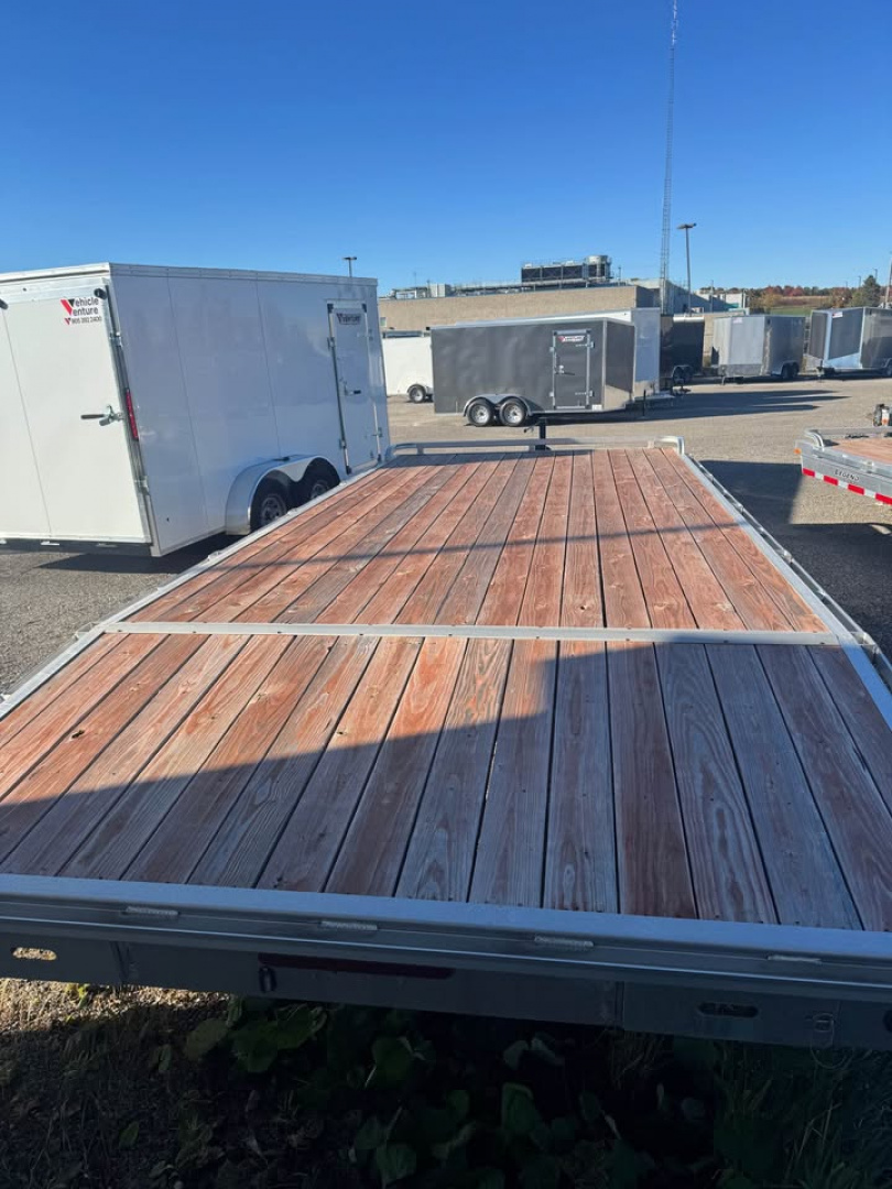 New DEMO 2022 8.5x20 General Duty Aluminum Deckover by Legend Premium Trailers, GVWR,7000lbs