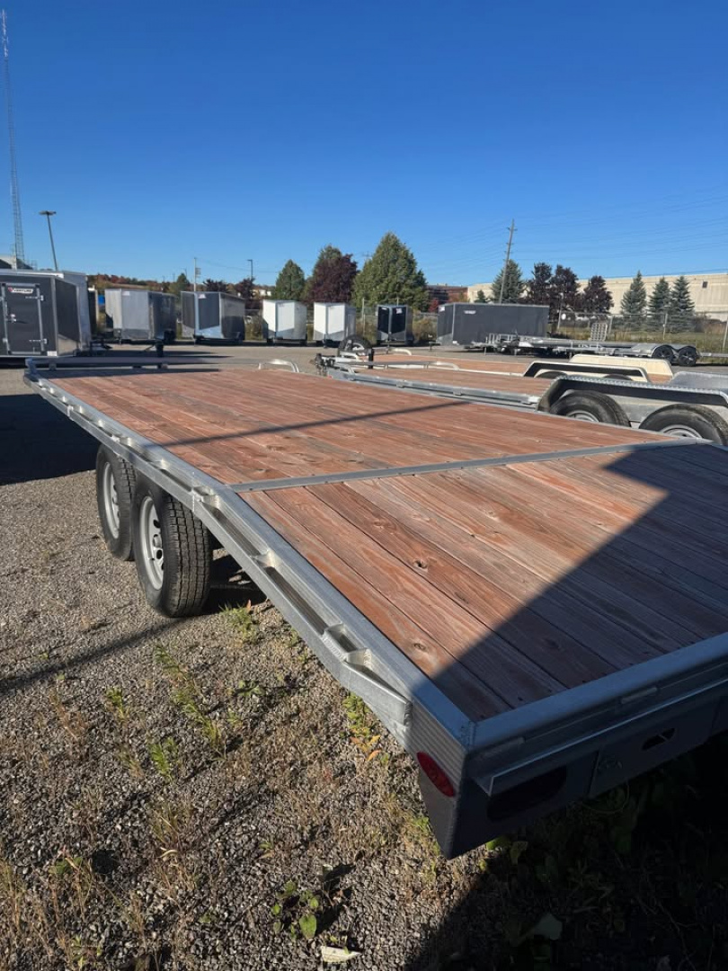 New DEMO 2022 8.5x20 General Duty Aluminum Deckover by Legend Premium Trailers, GVWR,7000lbs