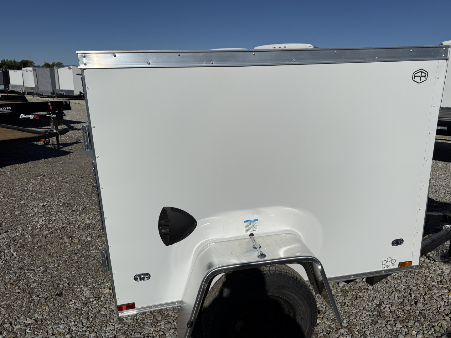 New 2026 CARGO MATE ENCLOSED EHW46SA-24 4X6 SA SWING DOOR (GVW:2000) WHITE