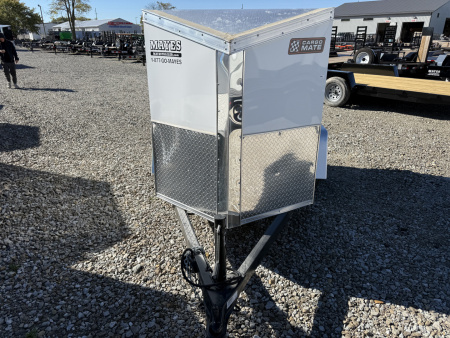 New 2026 CARGO MATE ENCLOSED EHW46SA-24 4X6 SA SWING DOOR (GVW:2000) WHITE