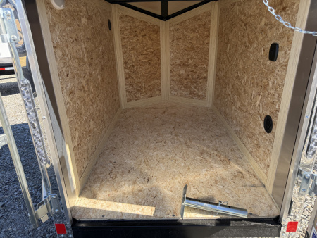 New 2026 CARGO MATE ENCLOSED EHW46SA-24 4X6 SA SWING DOOR (GVW:2000) WHITE