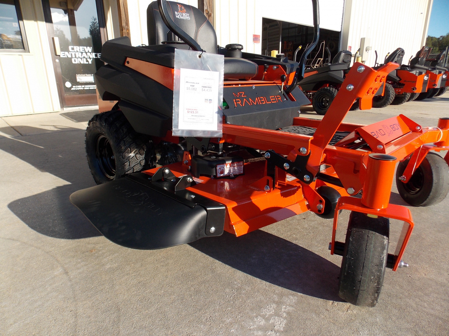 New 2026 Bad Boy Rambler 42" Kawasaki BMZ42FR651 Lawn Mowers