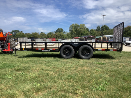 New 2026 Triple Crown Trailers 6X16TA Landscape Trailer