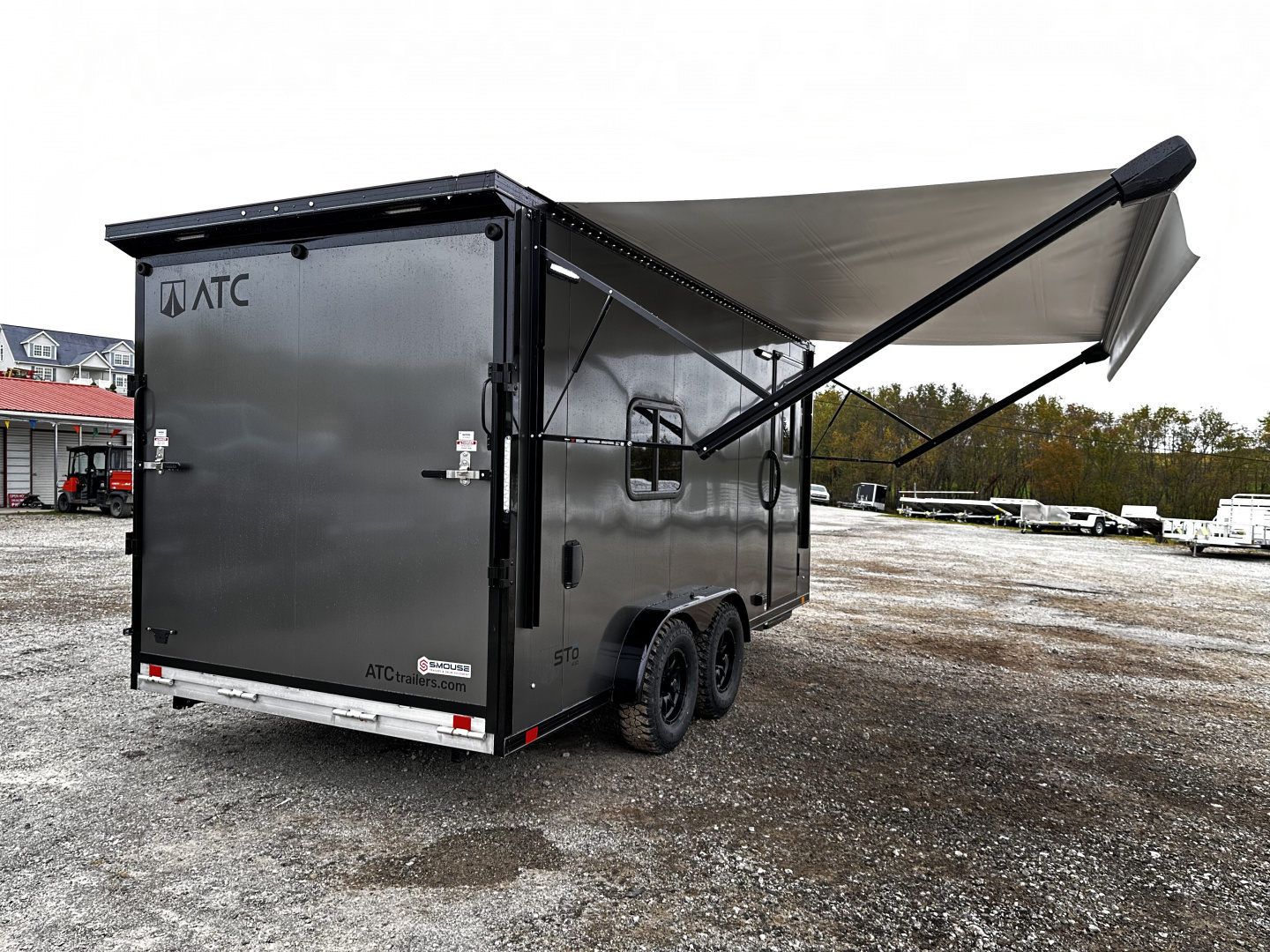 New 2026 ATC ST450 7.5 x 16 Aluminum Enclosed Cargo Trailer