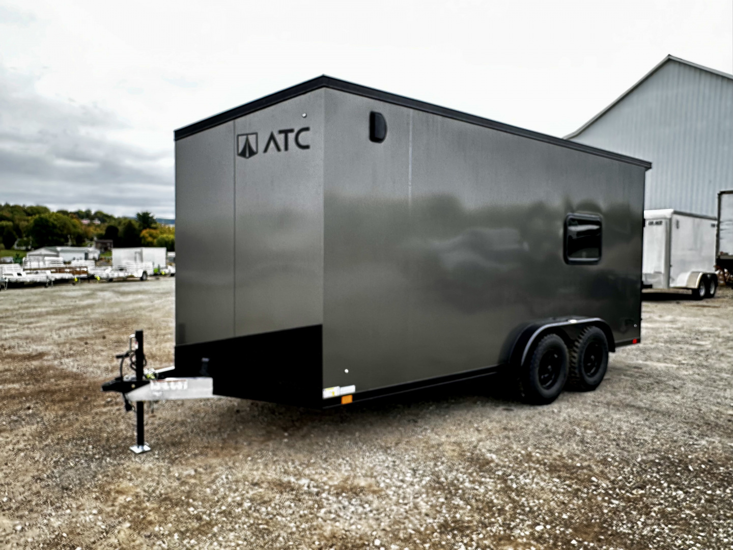 New 2026 ATC ST450 7.5 x 16 Aluminum Enclosed Cargo Trailer