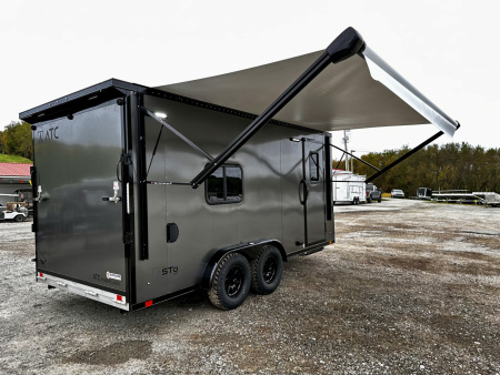 New 2026 ATC ST450 7.5 x 16 Aluminum Enclosed Cargo Trailer