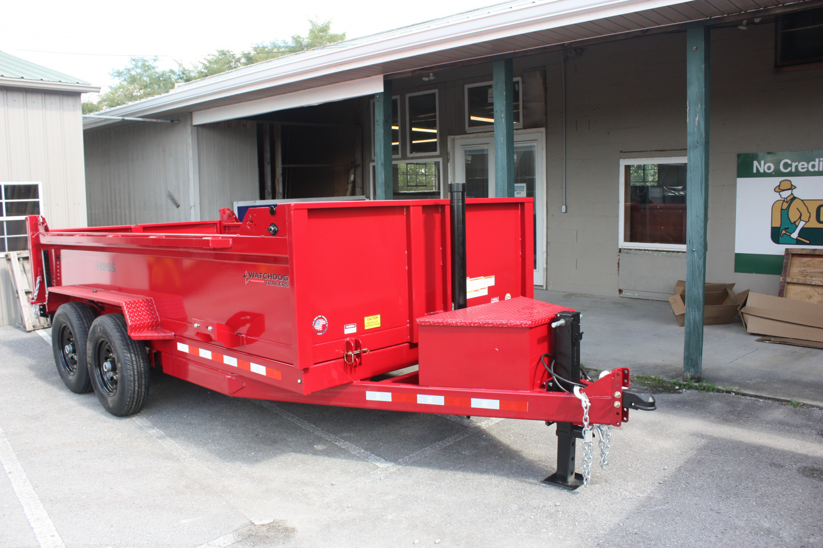 New 2026 Watchdog Trailers 714 Dump Trailer