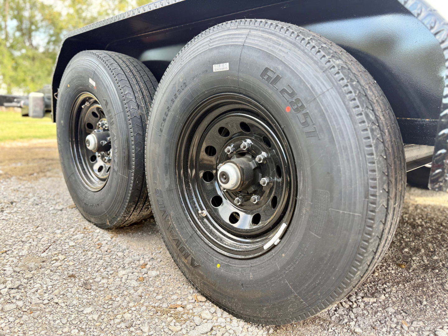 New 2026 Top Hat Trailers EH14-20x83 Equipment Trailer w/ Dovetail, 14 Ply Tire Upg. & Slide In Ramps