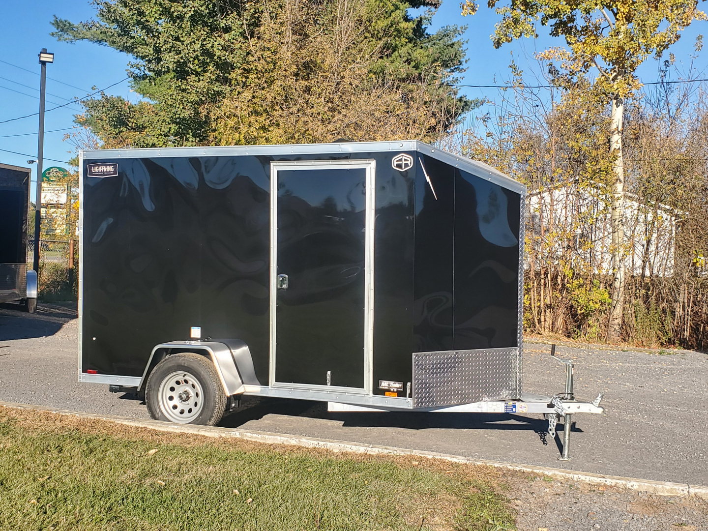 New 2026 Lightning 6'x10' All Aluminum Cargo Trailer