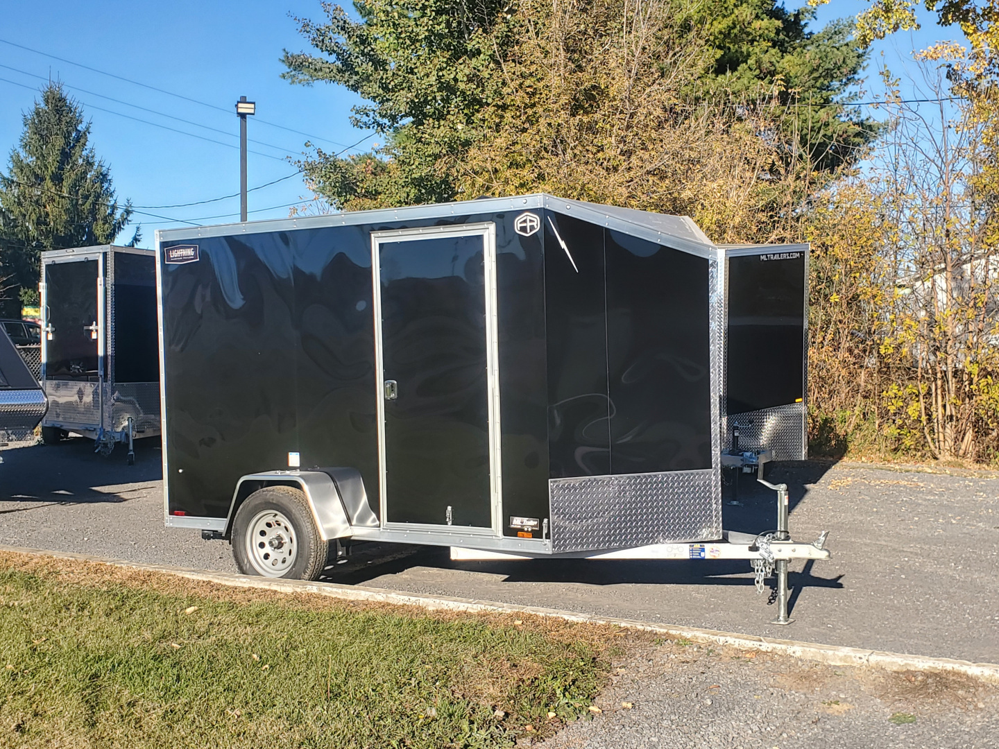 New 2026 Lightning 6'x10' All Aluminum Cargo Trailer