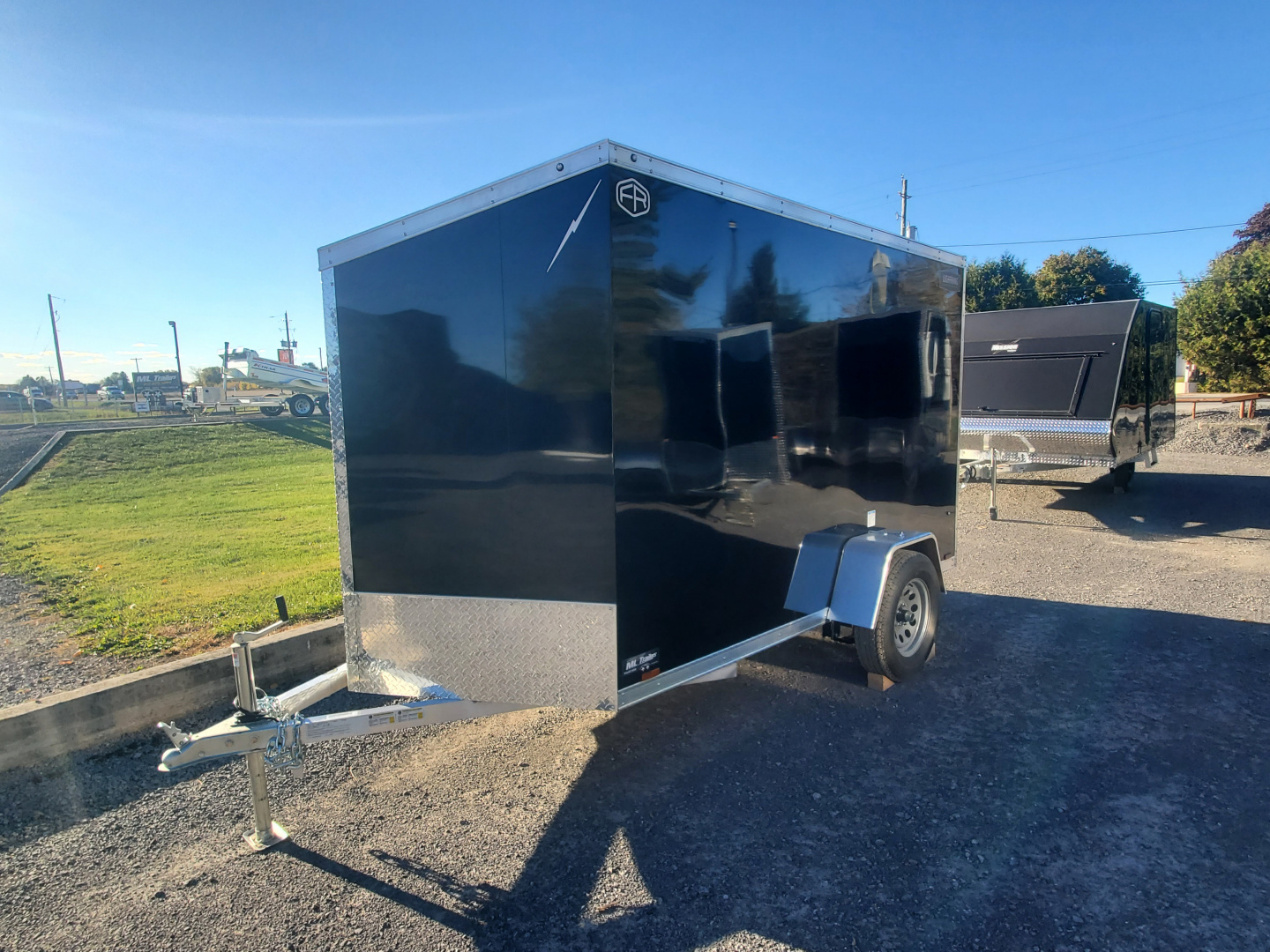New 2026 Lightning 6'x10' All Aluminum Cargo Trailer