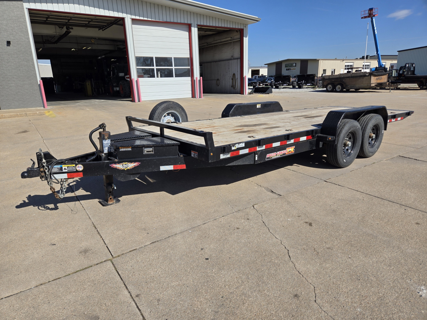 Used 2023 H&H Trailers 82x20 EX Speedloader Equipment Trailer