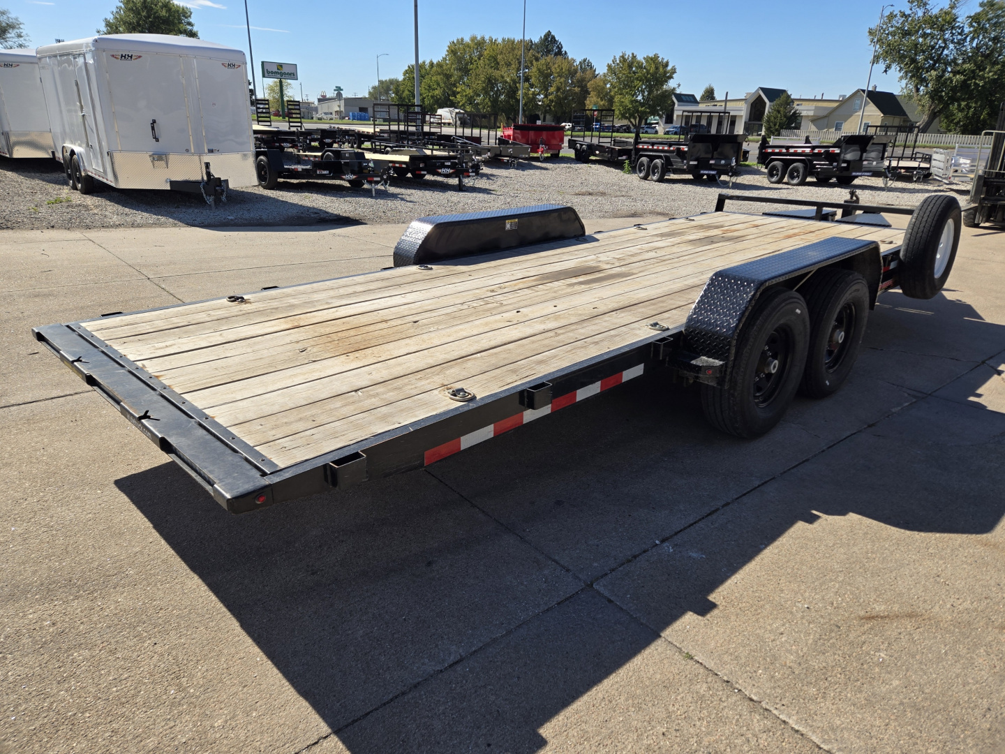 Used 2023 H&H Trailers 82x20 EX Speedloader Equipment Trailer