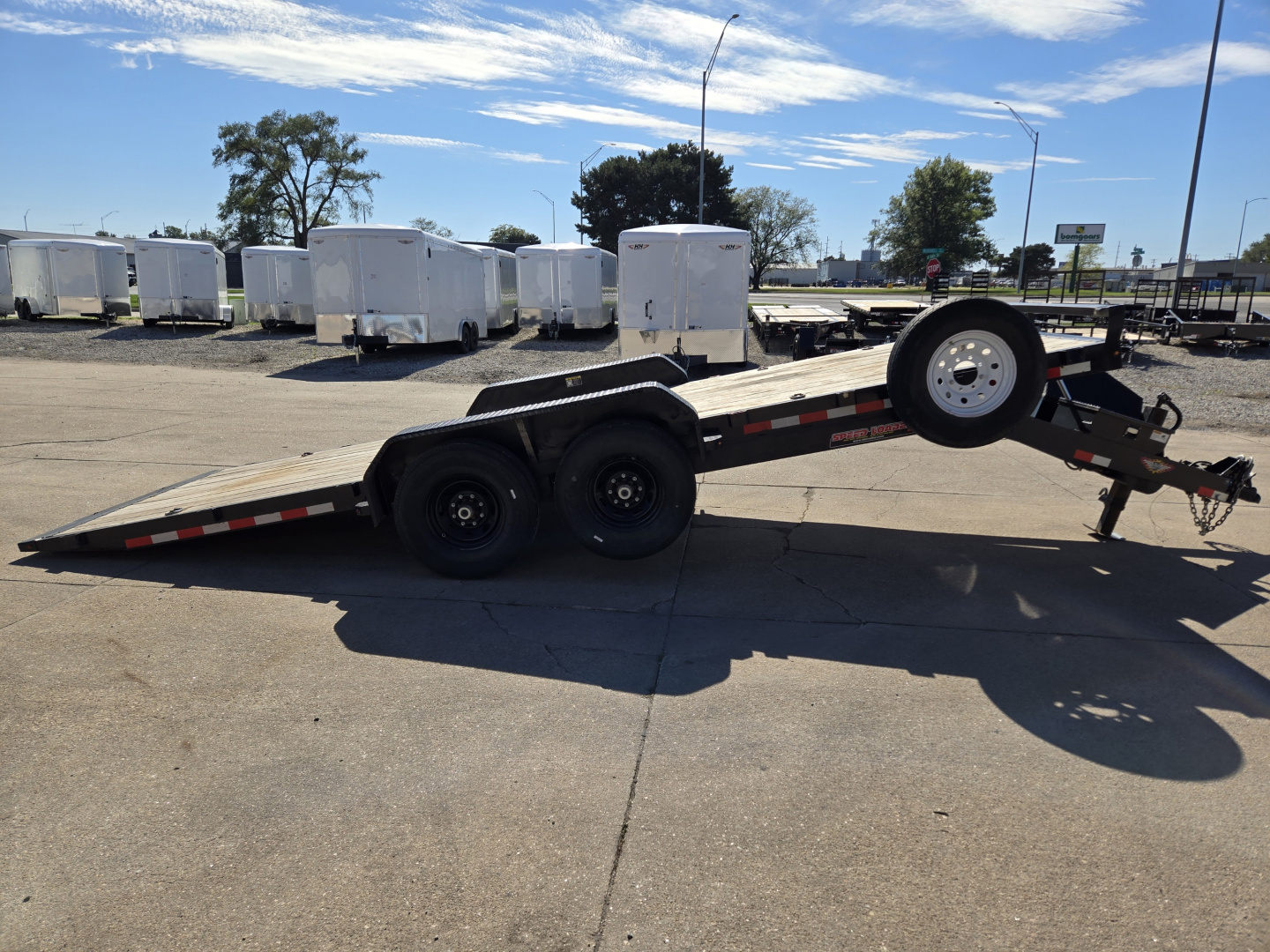 Used 2023 H&H Trailers 82x20 EX Speedloader Equipment Trailer