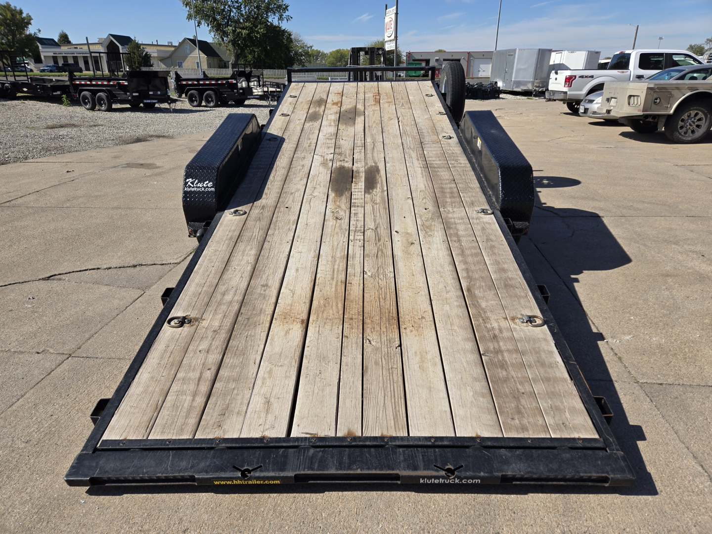 Used 2023 H&H Trailers 82x20 EX Speedloader Equipment Trailer
